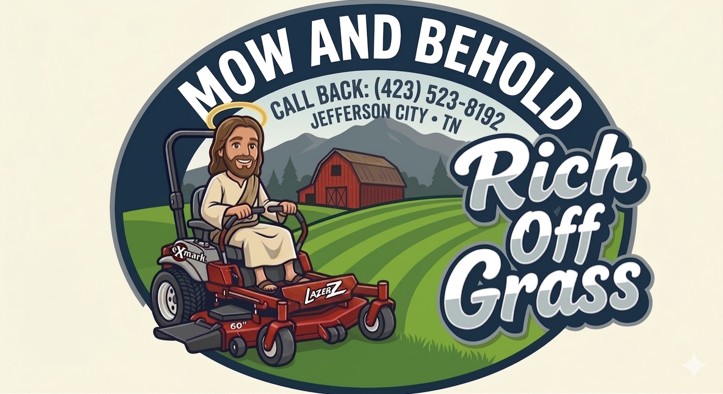 Mow and Behold - Rich Off Grass - Jefferson City, TN